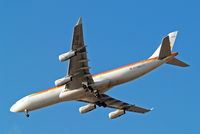 EC-GGS @ EGLL - Airbus A340-313 [125] (Iberia) Home~G 31/03/2015. On approach 27R. - by Ray Barber