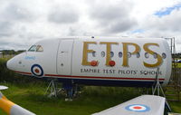 ZE432 @ EGHH - Front fuselage of BAC 111-479FU at the Bournemouth Aviation Museum. Originally delivered to Air Pacific as DQ-FBV. - by moxy