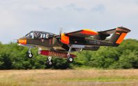 G-ONAA @ EGFH - Bronco departing Runway 22. - by Roger Winser