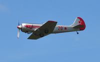 G-YAAK @ EGFH - Red 20 of The Yakovlevs display team. - by Roger Winser