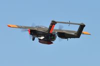 G-ONAA @ EGFH - Bronco departing Runway 22. - by Roger Winser
