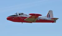 G-BWSG @ EGFH - Visiting JP in 6FTS colour scheme coded U departing Runway 22.. - by Roger Winser