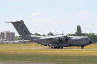EC-406 @ LFPB - Airbus A-400M Atlas, Landing rwy 03, Paris-Le Bourget (LFPB-LBG) Air show 2015 - by Yves-Q