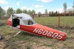 N60605 @ E98 - N60605 Cessna 150J has seen better days!  At Mid Valley Airpark, New Mexico - by Pete Hughes
