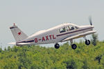 G-AXTL @ EGFH - Cherokee, Bristol & Wessex Aeroplane Club Bristol Lulsgate based, previously N11C, qualifing cross country, seen departing runway 28 en-route RTB. - by Derek Flewin