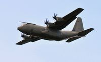 ZH885 @ EGFH - RAF Hercules C.5 aircraft coded 885 of the Brize Norton Transport Wing. - by Roger Winser