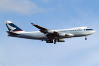 B-HUP @ EGLL - Boeing 747-467F [30805] (Cathay Pacific Cargo) Home~G 19/06/2015. On approach 27L. - by Ray Barber