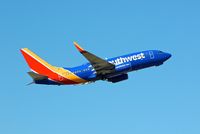 N739GB @ KSJC - Southwest departing in their 1998 Boeing 737-700 at San Jose International Airport, CA. - by Chris Leipelt