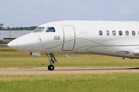 F-WWQA @ LFPB - Dassault Falcon 8X, Taxiing, Paris-Le Bourget (LFPB-LBG) Air show 2015 - by Yves-Q