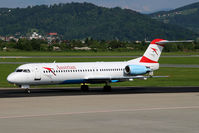 OE-LVF @ LOWG - Austrian Fokker 100 @GRZ - by Stefan Mager