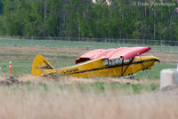 C-GVOM @ CYXJ - Parked east of Cariboo Air hanger - by Remi Farvacque