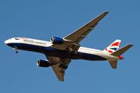 G-YMMJ @ EGLL - Boeing 777-236ER [30311] (British Airways) Home~G 26/09/2009. On approach 27R. - by Ray Barber