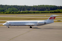 SE-DUV @ ESSA - Fokker F-100 [11291] (Air Express) Stockholm-Arlanda~SE 06/06/2008