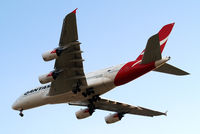 VH-OQH @ EGLL - Airbus A380-841 [050] (QANTAS) Home~G 05/07/2013. On approach 27R. - by Ray Barber