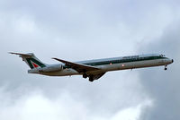 I-DATL @ EGLL - McDonnell Douglas DC-9-82 [53229] (Alitalia) Home~G 29/09/2008. On approach 27L. - by Ray Barber