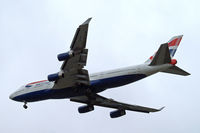 G-CIVW @ EGLL - Boeing 747-436 [25822] (British Airways) Home~G 24/05/2015. On approach 27R.