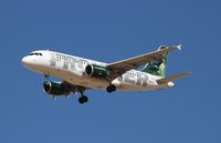 N902FR @ KDEN - Airbus A319