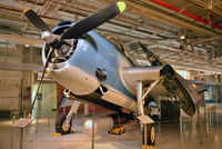 53842 - On display aboard USS Intrepid, which embarked Avengers during World War II. Below the aircraft is a Mark 13 aerial torpedo. - by Arjun Sarup