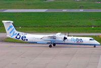 G-JEDM @ EGBB - De Havilland Canada DHC-8Q-402 Dash 8 [4077] (Flybe) Birmingham Int'l~G 26/10/2004 - by Ray Barber