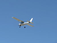 N704JH @ SZP - 1976 Cessna 150M, Continental O-200 100 Hp, takeoff climb Rwy 22 - by Doug Robertson