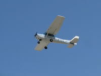 N704JH @ SZP - 1976 Cessna 150M, Continental O-200 100 Hp, takeoff climb Rwy 22 - by Doug Robertson