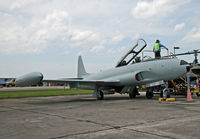 53-5854 @ KMTN - This is the two-seat training version of the P-80 Shooting Star. - by Daniel L. Berek