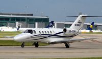 9A-DWA @ EGCC - At Manchester - by Guitarist