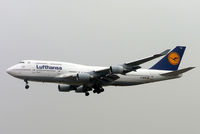 D-ABTB @ EDDF - Boeing 747-430M (24286] (Lufthansa) Frankfurt~D 10/09/2005 - by Ray Barber