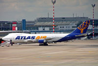 N808MC @ EDDL - Boeing 747-212BF [21048] (Atlas Air) Dusseldorf~D 18/05/2005 - by Ray Barber