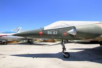BA43 - SABCA Mirage 5BA, preserved at les amis de la 5ème escadre Museum, Orange - by Yves-Q