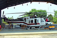 PK-PUJ @ WIIP - Bell 412EP [36282] (Pelita Air Service) Pondok Cabe~PK 25/10/2006 - by Ray Barber