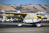 N3876U @ KRHV - Bay area based 1964 Cessna 336 in for maintenance at Reid Hillview Airport, San Jose, CA. - by Chris Leipelt