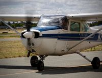 N739HE @ KRHV - Locally-based 1978 Cessna 172N taxing out for departure at Reid Hillview Airport, San Jose, CA. Thanks for the wave! - by Chris Leipelt
