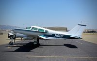 N8BF @ KRHV - Eight Bravo Foxtrot LLC (Bakersfield, CA) 1965 Cessna C310J parked on the transient ramp at Reid Hillview Airport, San Jose, CA. - by Chris Leipelt