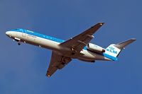 PH-OFO @ EGLL - Fokker F-100 [11462] (KLM cityhopper) Home~G 18/01/2011. On approach 27R.
