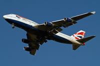 G-CIVX @ EGLL - Boeing 747-436 [28852] (British Airways) Home~G 31/01/2011. On approach 27R.