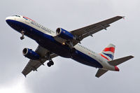 G-EUUN @ EGLL - Airbus A320-232 [1910] (British Airways) Home~G 29/08/2009. On approach 27R. - by Ray Barber