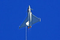 ZK352 - Typhoon FGR4, coded BV, Royal Air Force RAF Coningsby based, 29(R) OCU, seen displaying at WNAS16, trademark ballistic departure. - by Derek Flewin