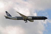 ZK-OKQ @ EGLL - Boeing 777-319ER [40689] (Air New Zealand) Home~G 29/06/2014. On approach 27L. - by Ray Barber