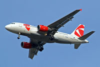 OK-NEN @ EGLL - Airbus A319-112 [3436] (CSA Czech Airlines) Home~G 01/02/2010. On approach 27R.