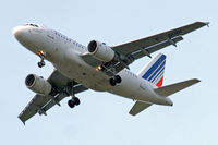 F-GUGI @ EGLL - Airbus A318-111 [2350] (Air France) Home~G 05/06/2010. On approach 27R. - by Ray Barber
