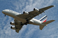 F-HPJB @ EGLL - Airbus A380-861 [040] (Air France) Home~G 27/06/2010. On approach 27R. - by Ray Barber
