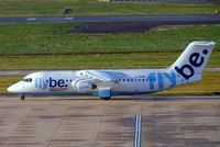 G-JEAM @ EGBB - BAe 146-300 [E3128] (Flybe) Birmingham Int'l~G 19/11/2004 - by Ray Barber