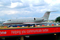 N165JF @ EGGW - Gulfstream G4SP [1251] Luton~G 25/06/2004 - by Ray Barber