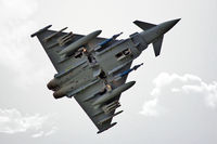 ZK356 @ EGVA - Typhoon FGR4, Royal Air Force, On loan to BAe Systems, call sign WTN05, seen at RIAT 2016 fully armed, flown by their Chief Test Pilot