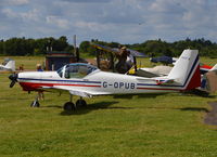 G-OPUB @ EGLM - Slingsby T-67M Firefly Mk.2 at White Waltham. - by moxy