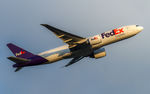 N854FD @ EDDF - departure via RW25C - by Friedrich Becker