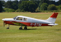 G-BTIM @ EGLM - Piper PA-28-161 Cadet at White Waltham. Ex N9185D - by moxy