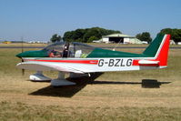 G-BZLG @ EGBP - Robin HR.200/120B Ecole [353] Kemble~G 13/07/2003 - by Ray Barber