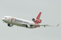 PH-MCP @ EHLW - Martinair Cargo's last MD-11 farewell flypast at the 2016 open days at Leeuwarden Air Base, the Netherlands - by Van Propeller